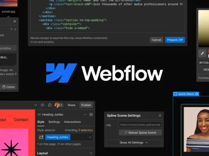 Logo Produk Webflow