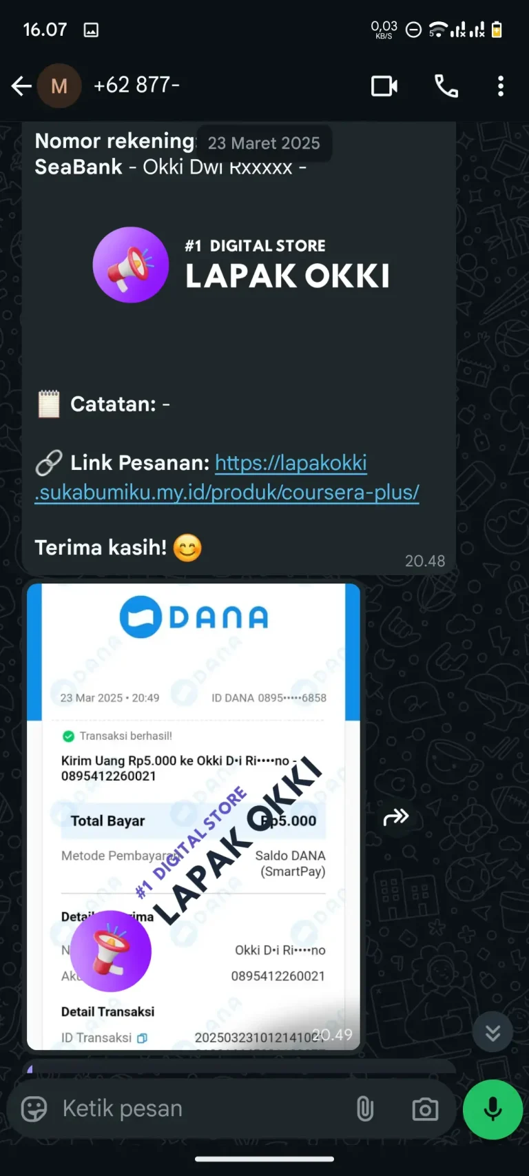 Transaksi 3